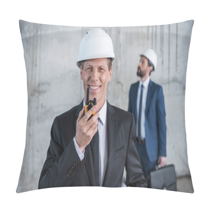 Personality  Professional Architects At Work  Pillow Covers