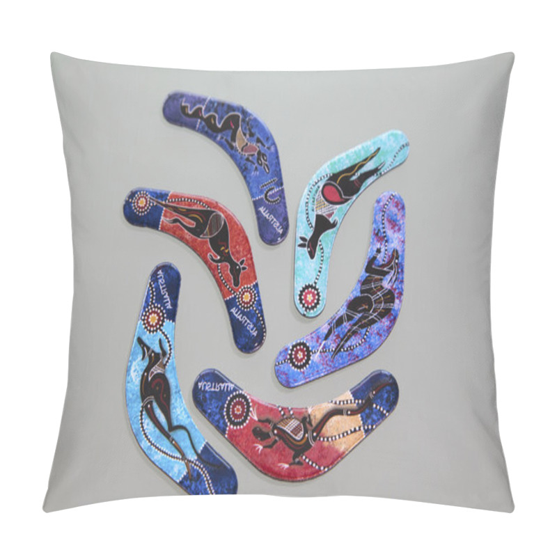 Personality  Boomerang Fridge Magnets Pillow Covers