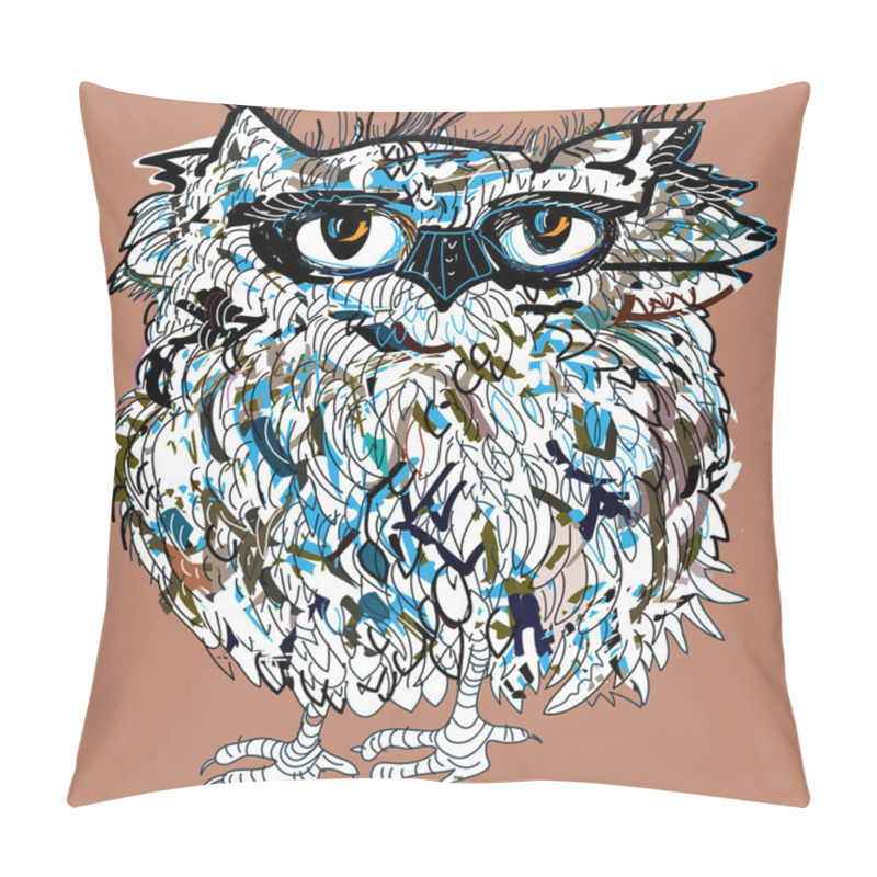 Personality  Owl, Symbol Of Halloween Pillow Covers