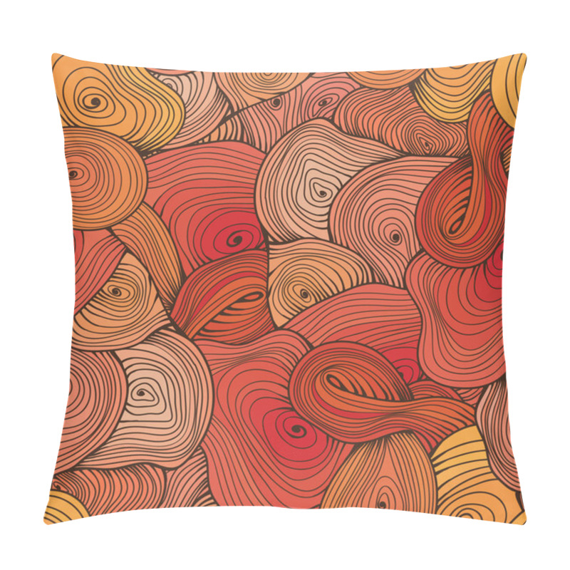 Personality  Abstract Wavy Pattern Background Pillow Covers