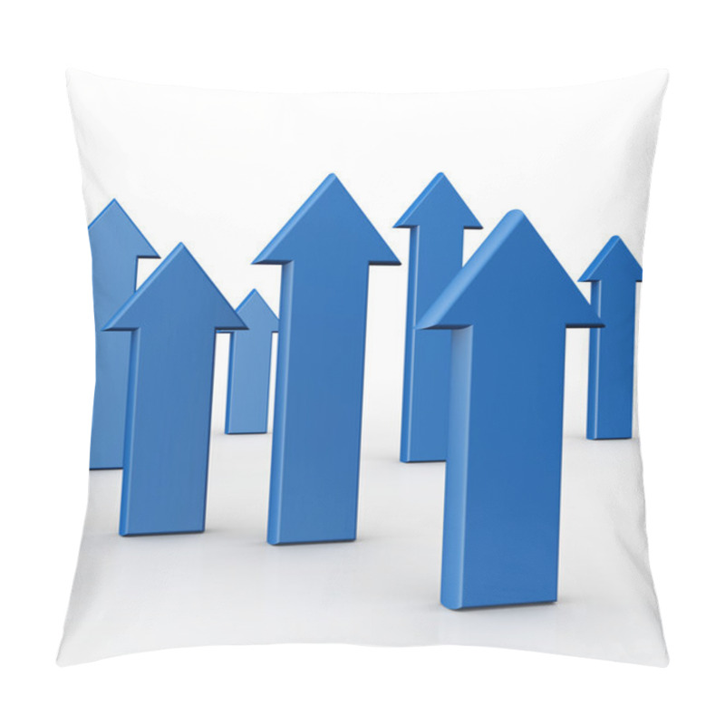 Personality  Business And Financial Growth Concept Pillow Covers