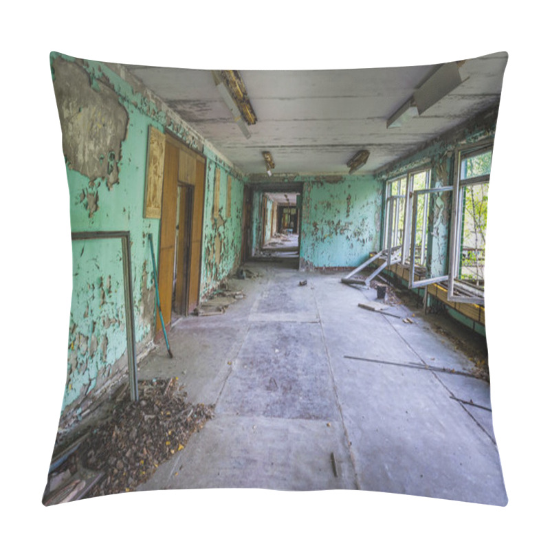 Personality  School In Pripyat Pillow Covers