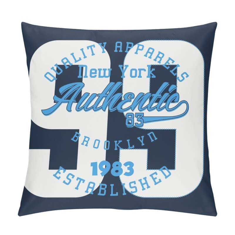 Personality  Graphic New York Authentic Brooklyn Pillow Covers