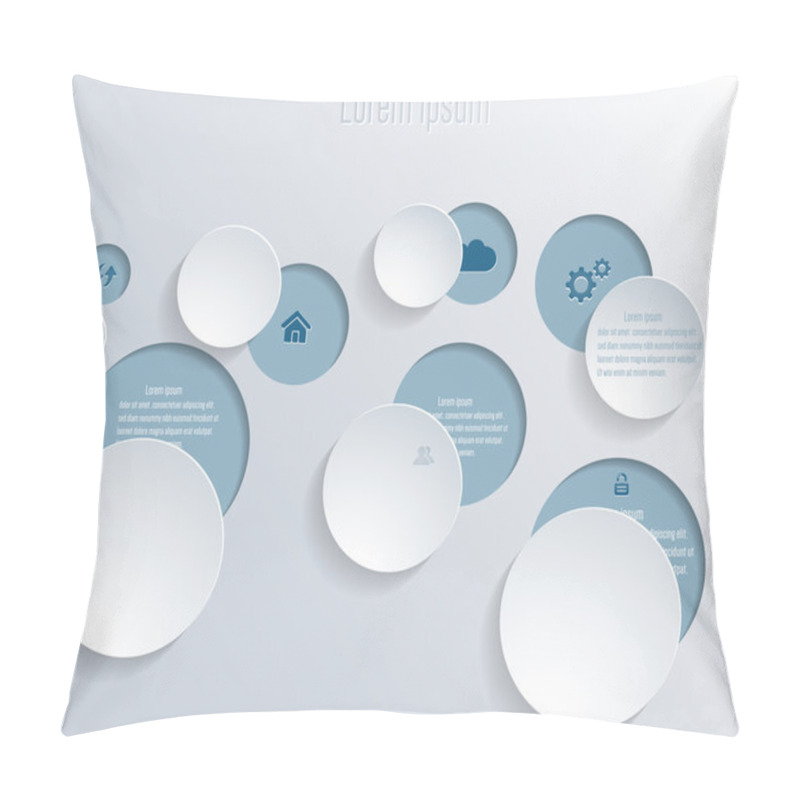 Personality  Abstract 3d Paper Shapes Pillow Covers