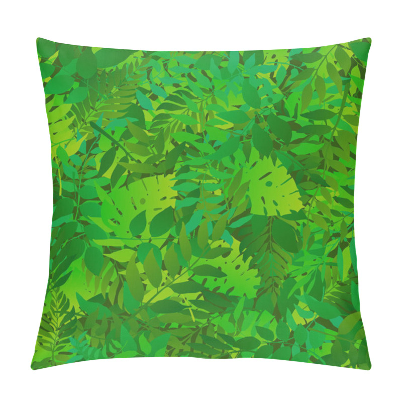 Personality  Green Seamless Pattern  Pillow Covers