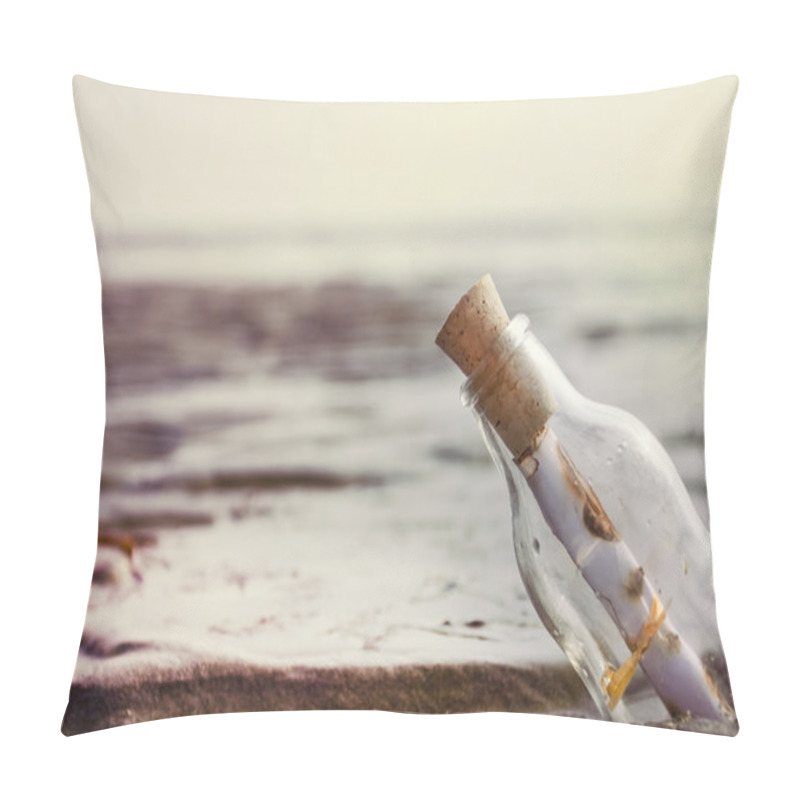 Personality  Message In The Bottle Pillow Covers