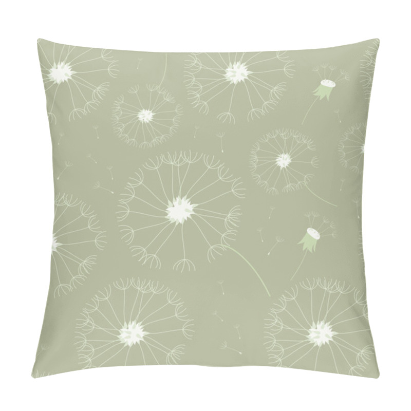 Personality  Seamless Dandelions Pattern  Pillow Covers