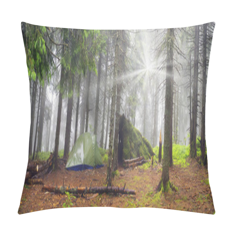 Personality  The Old Hut Tent Pillow Covers