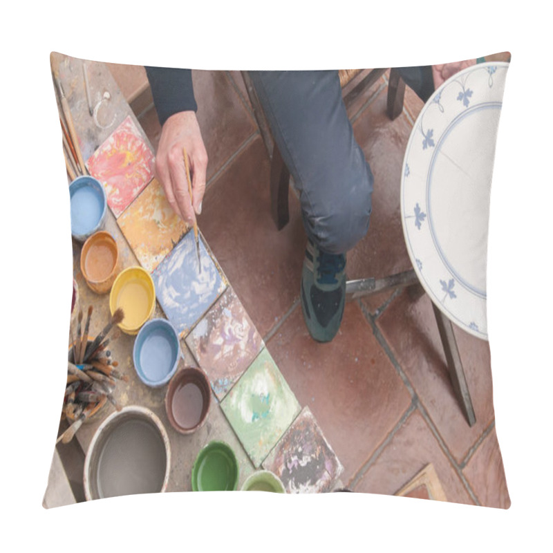 Personality  The Art Of Ceramics Pillow Covers