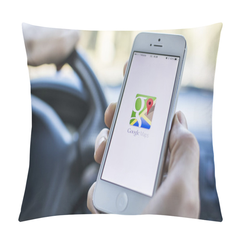 Personality  Google Maps Pillow Covers