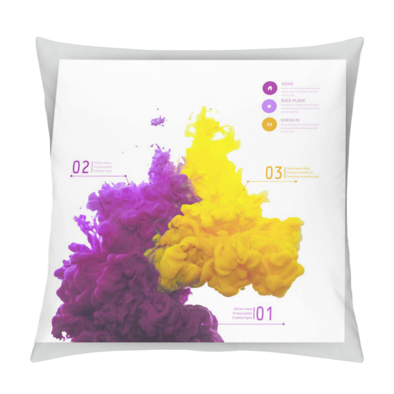 Personality  Vector Abstract Cloud. Pillow Covers