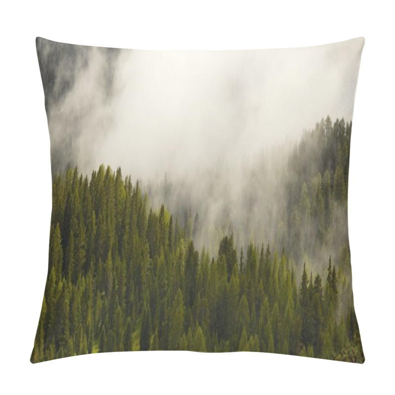 Personality  Foggy Forest Pillow Covers