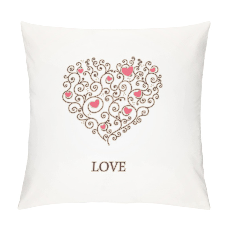 Personality  Heart Shape Pillow Covers