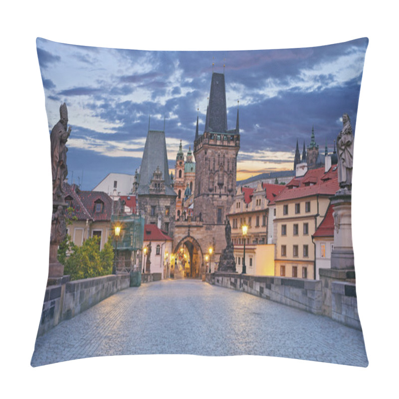 Personality  Prague. Pillow Covers