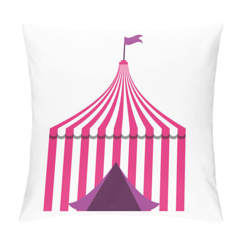 Personality  Tent Circus Carnival Pillow Covers