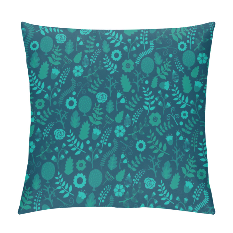 Personality  Floral Seamless Pattern Pillow Covers