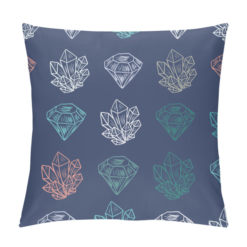 Personality  Diamond Seamless Pattern Pillow Covers