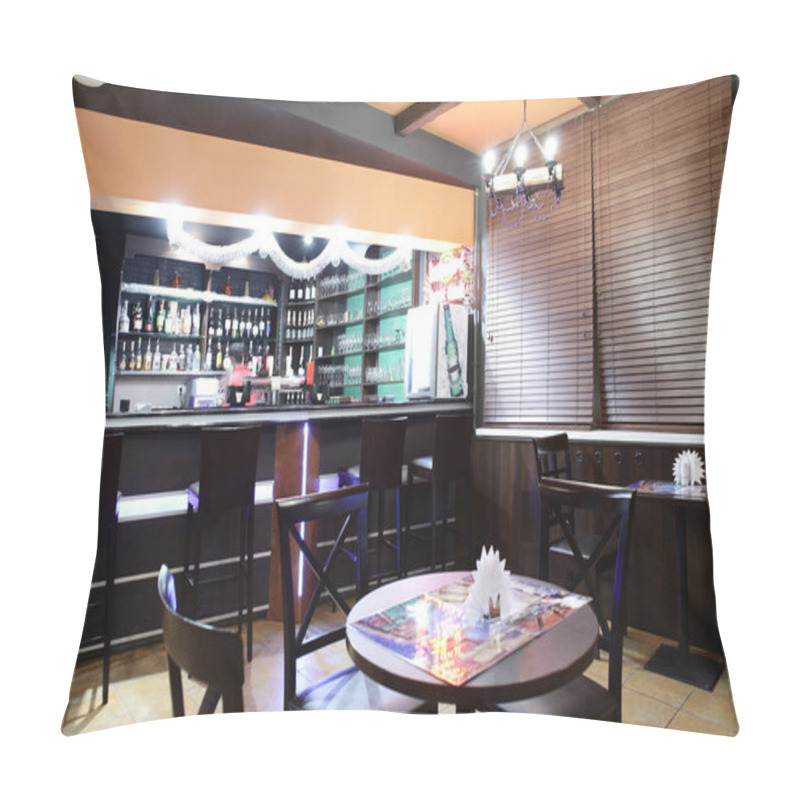 Personality  Interior Of Beautiful And Modern Billiard Pillow Covers