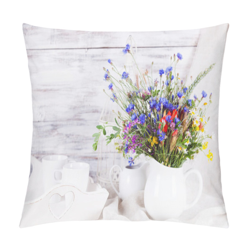 Personality  Wildflowers In Bottles Pillow Covers