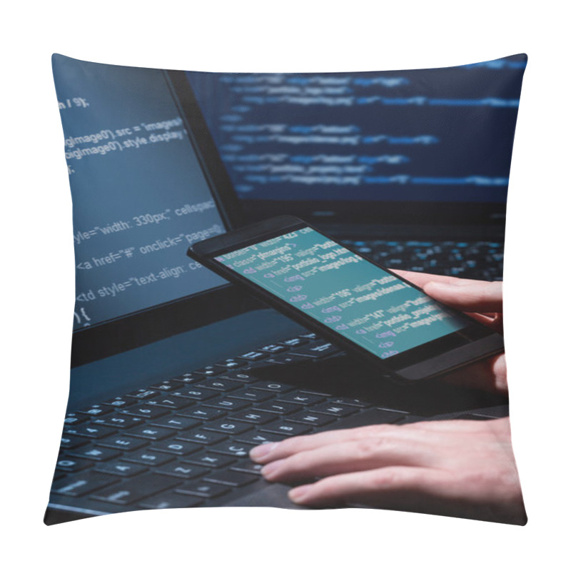 Personality  Computer Crime Concept Pillow Covers