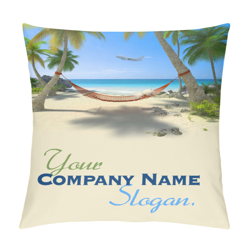 Personality  Tropical Destination Pillow Covers