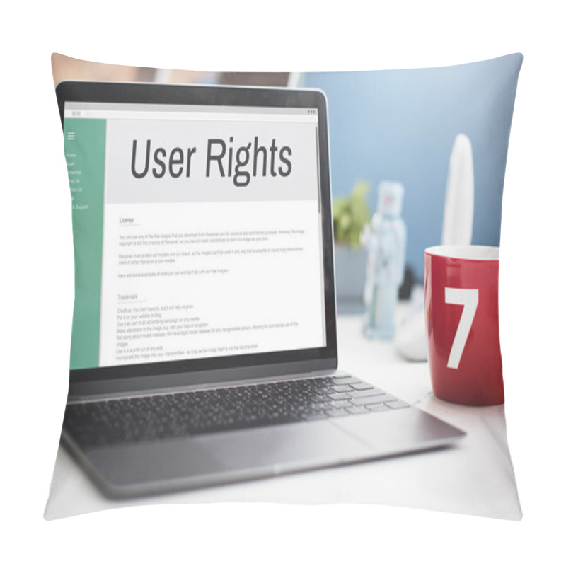 Personality  Users Rights Concept Pillow Covers