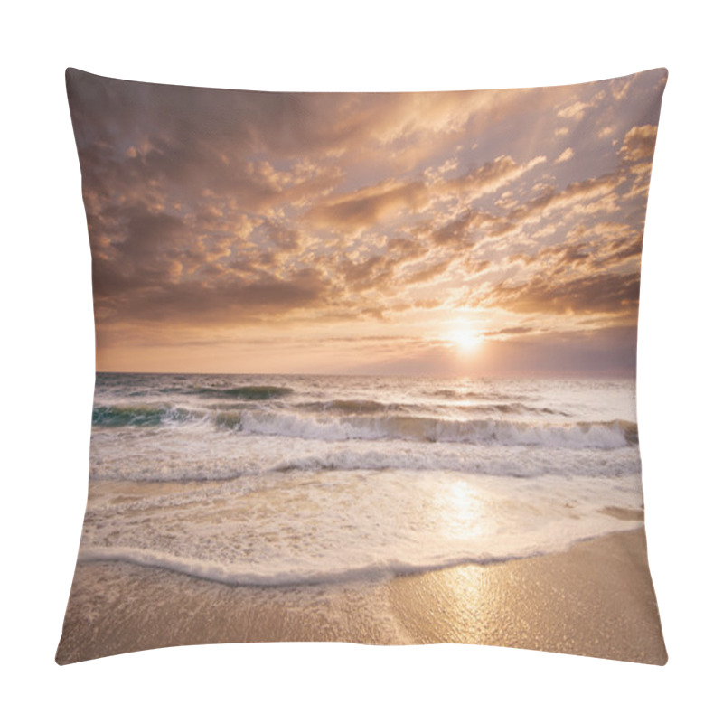 Personality  Golden East Coast Florida Sunrise Pillow Covers