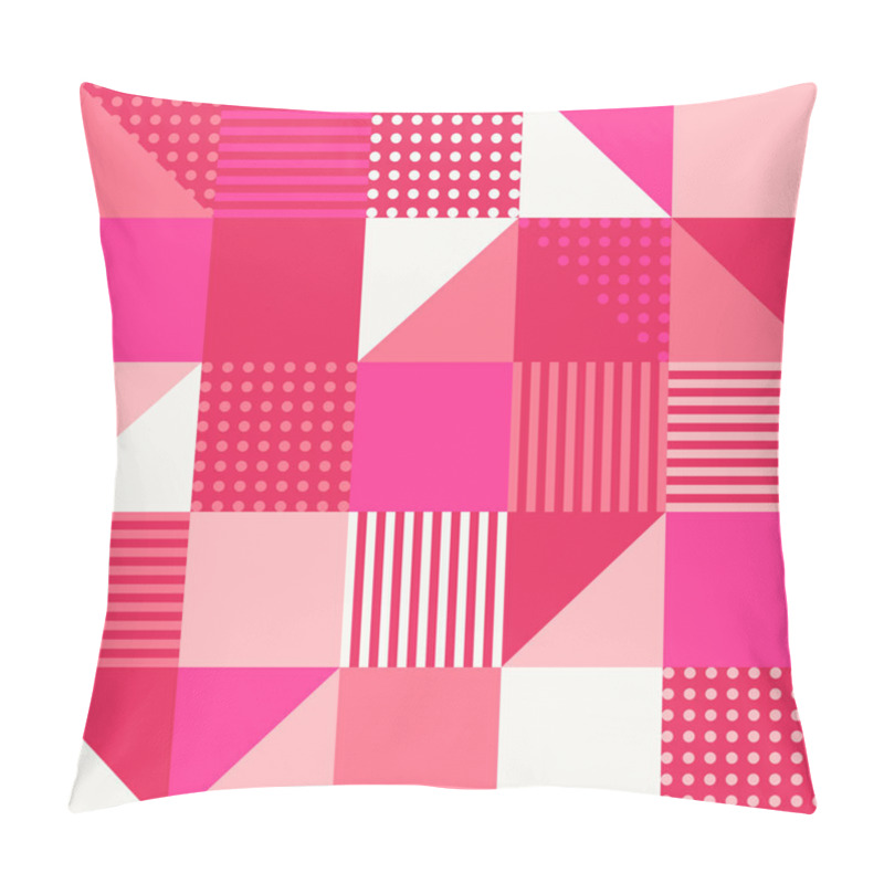 Personality  Scandinavian Squares Pattern Pillow Covers