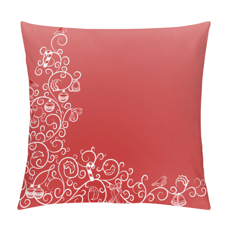 Personality  Christmas Corner Pattern Pillow Covers