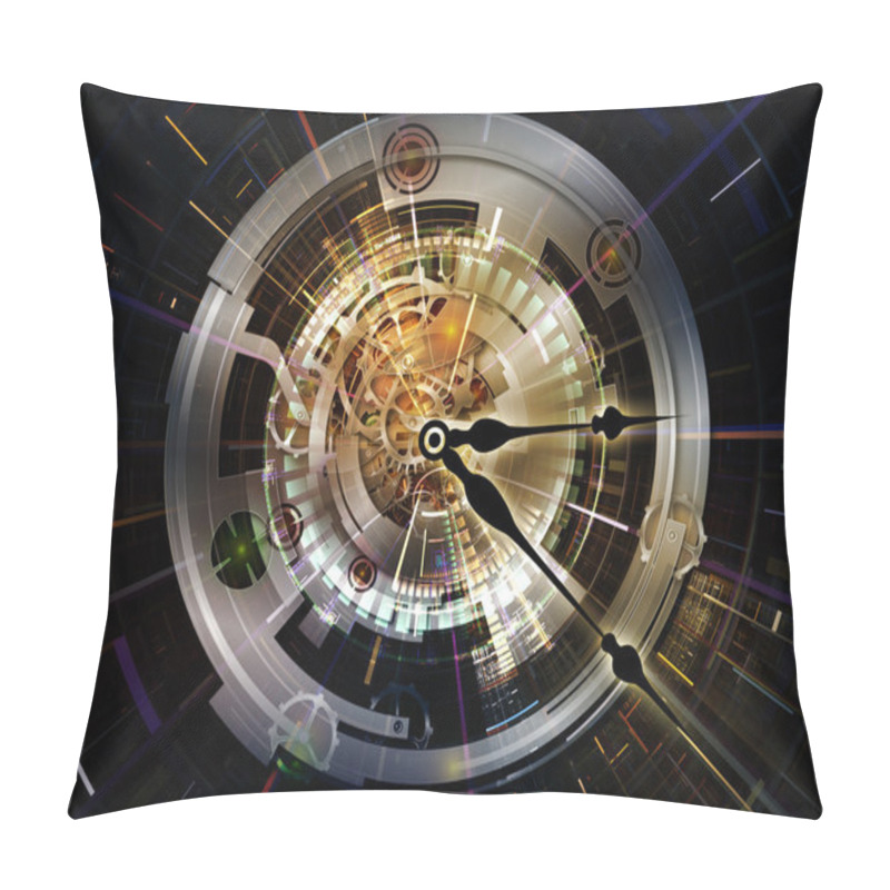 Personality  Dance Of Clockwork Pillow Covers