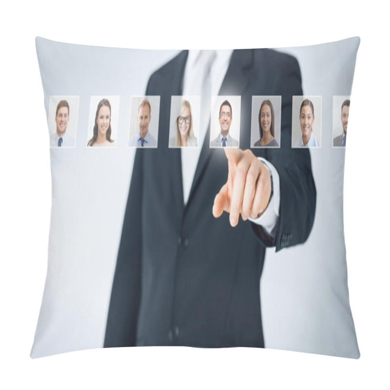 Personality  Human Resources, Career And Recruitment Concept Pillow Covers