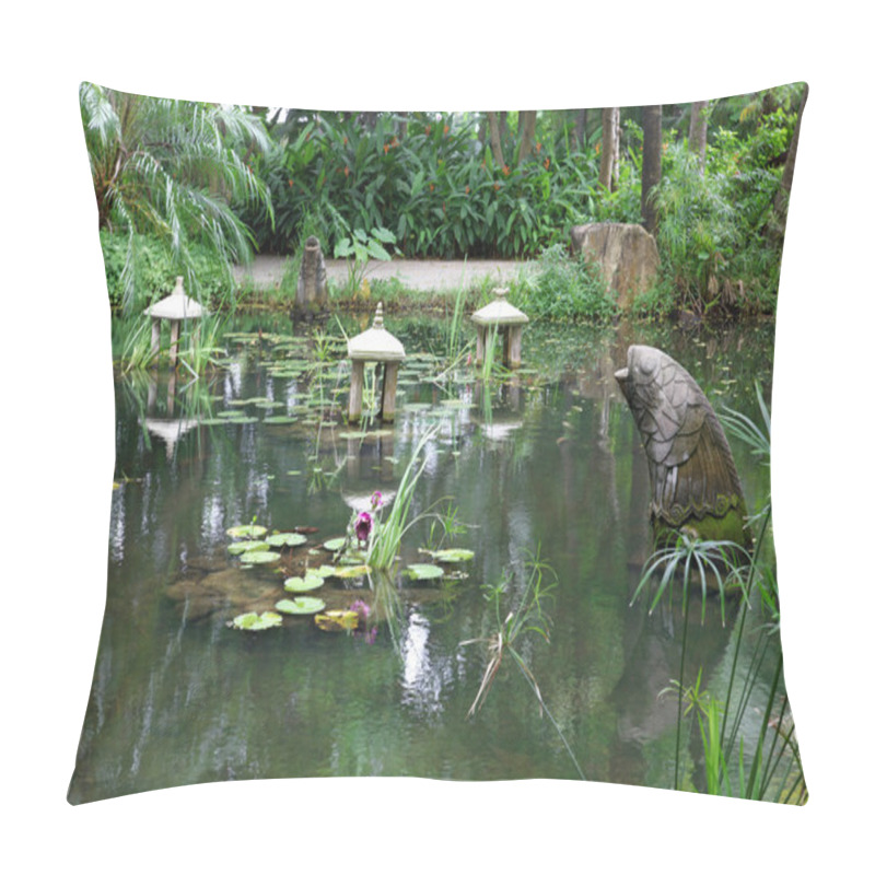 Personality  Chinese Garden Pillow Covers