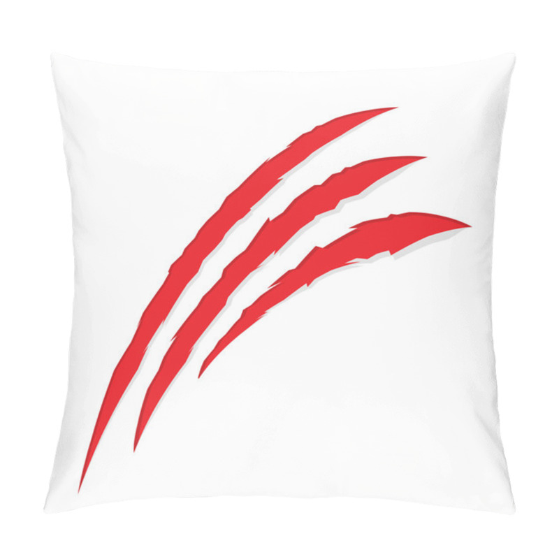 Personality  Scratch By The Claws Pillow Covers