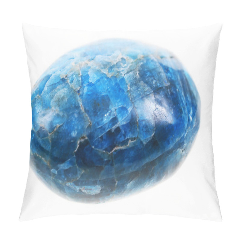 Personality  Blue Apatite Mineral Isolated Pillow Covers