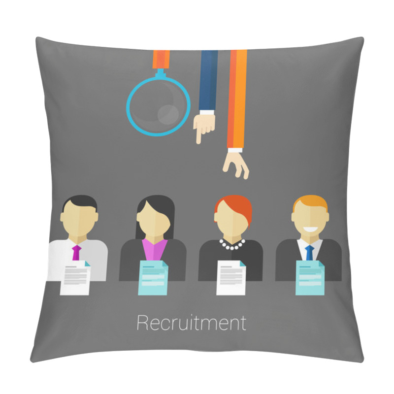 Personality  Employee Recruitment Pillow Covers