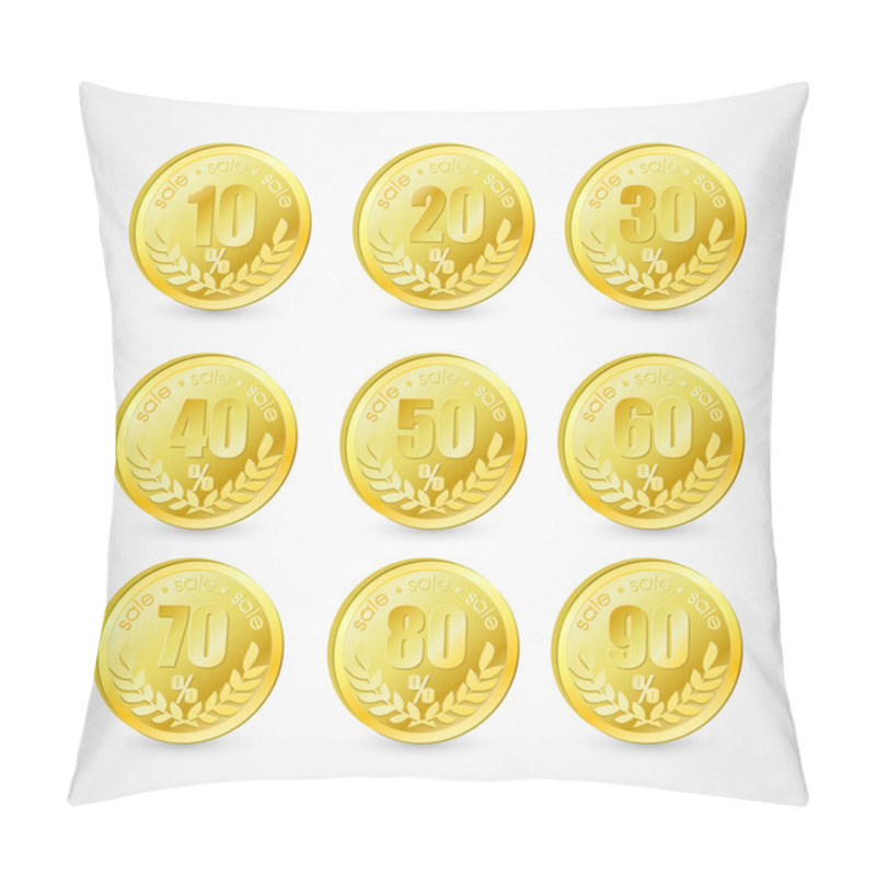 Personality  Vector Labels And Stickers Pillow Covers