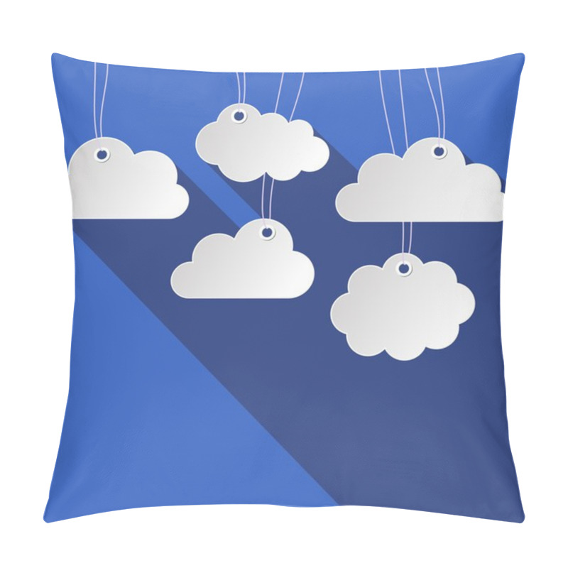 Personality  Clouds Background Pillow Covers