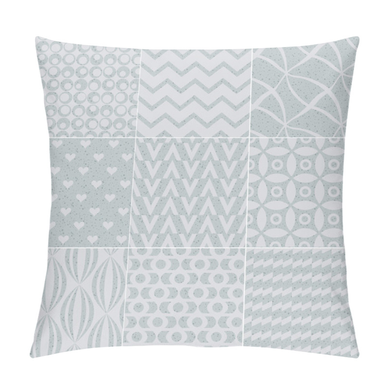 Personality  Seamless Geometric Abstract Pastel Pattern Pillow Covers