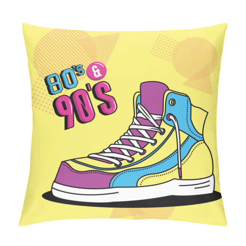 Personality  Eighties And Nineties Style Pillow Covers