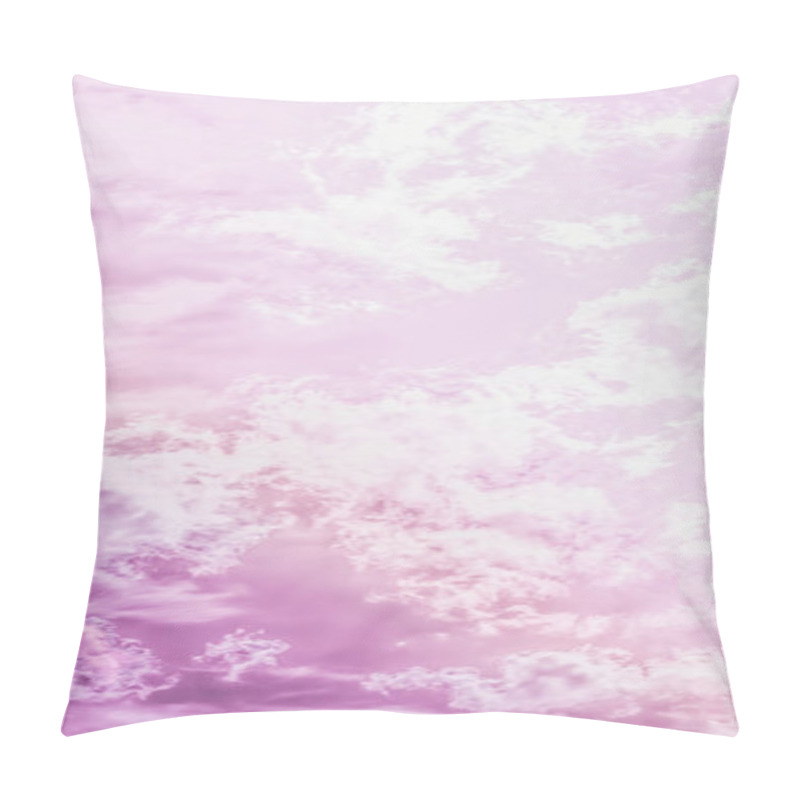 Personality  Dreamy Surreal Sky As Abstract Art, Fantasy Pastel Colours Backg Pillow Covers