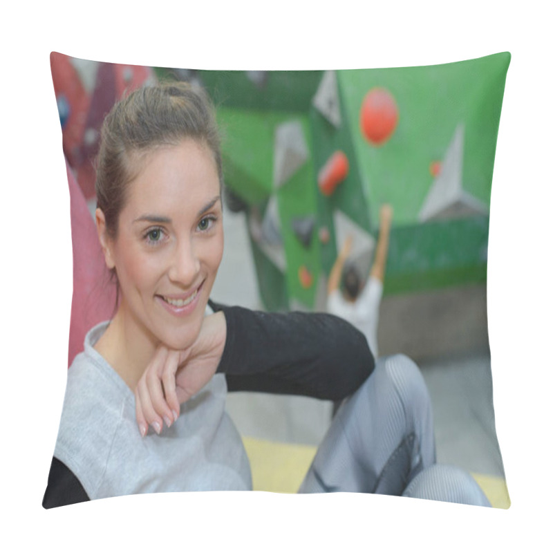 Personality  Woman In The Sporting Complex Pillow Covers