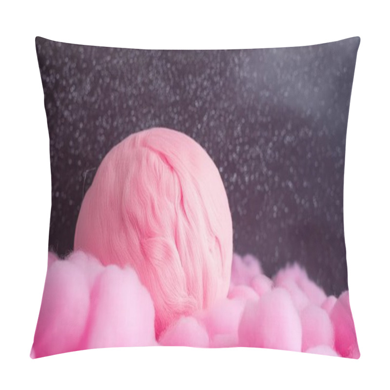 Personality  Explore The Enchanting Beauty Of A Cosmic Landscape Where A Vibrant Pink Planet Floats Amidst Soft Pink Clouds. This Captivating Scene Invites You To Immerse Yourself In A Whimsical, Dreamlike Universe Filled With Wonder And Imagination. Pillow Covers