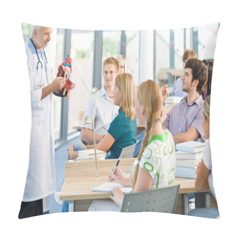 Personality  Medicine Students With Professor Pillow Covers