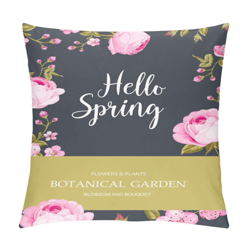 Personality  Spring Time Concept. Pillow Covers