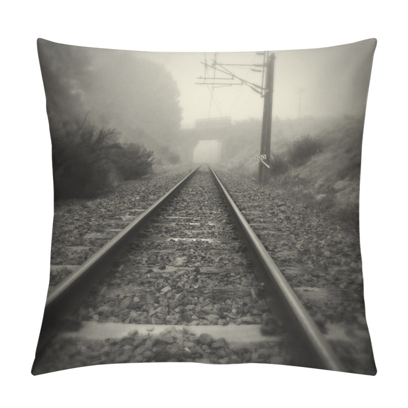 Personality  Steel Railway Tracks Pillow Covers