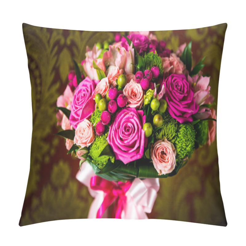 Personality  Bridal Bouquet Pillow Covers