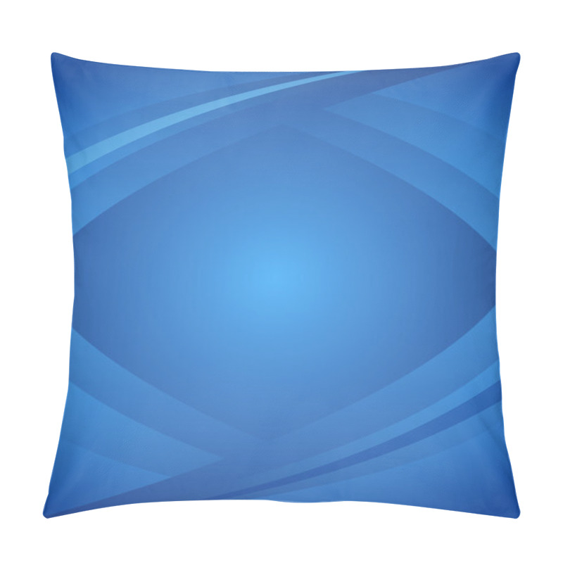 Personality  Bend Blue Lines Background Vertical Format A4 Page Pillow Covers