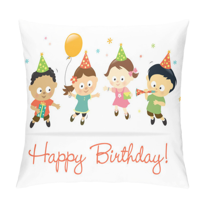 Personality  Happy Birthday Kids Pillow Covers