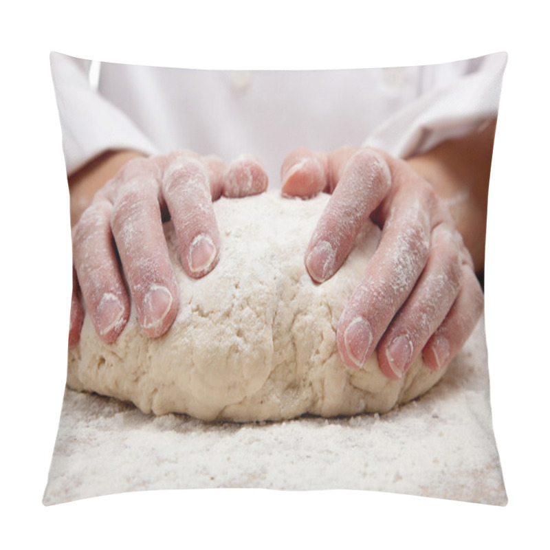 Personality  Hands Kneading Bread Dough Pillow Covers