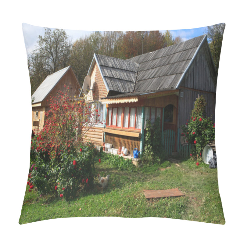 Personality  Traditional Old Rural House Pillow Covers